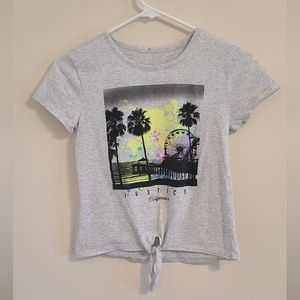 Justice Gray Short Sleeve Tee with Graphic